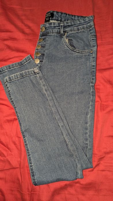 Blugi talie înaltă m