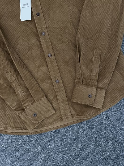 Оригинална Ami Paris Кадифена Риза Нова!