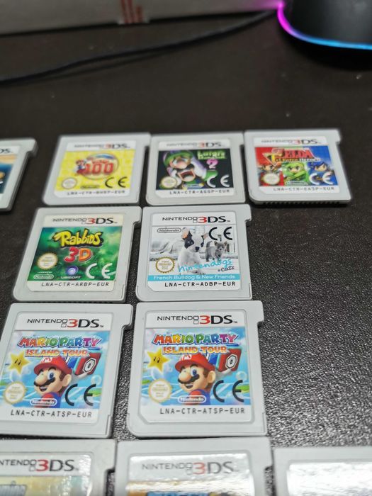 Vand/Schimb Colectie Lot 39 de jocuri (din 351) Nintendo 3DS ORIGINALE fara CUTIE  in valoare de 950 euro sau SCHIMB CU DIVERSE PRODUSE sau AUTO