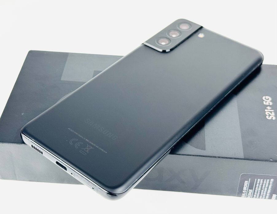 Samsung Galaxy S21 Plus 5G 128GB 8RAM Black Отличен! Гаранция!