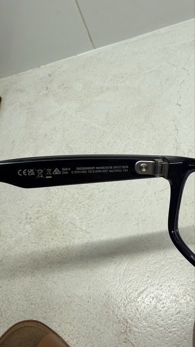 Умные очки Ray-Ban Meta Wayfarer (Gen 2) Shiny Black / Blue Light