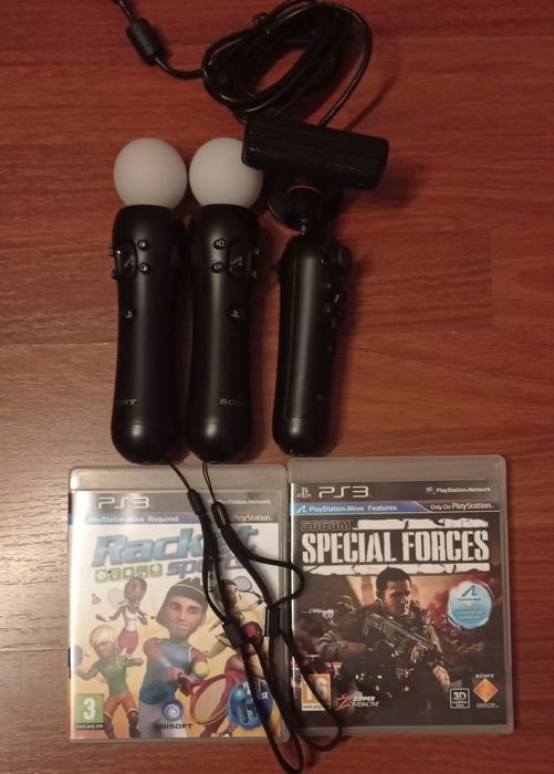 Controlere mișcare Play Station și camera Sony  PS3