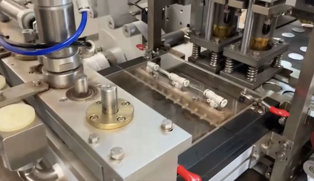 Линия за производство на кафе капсули Nespresso