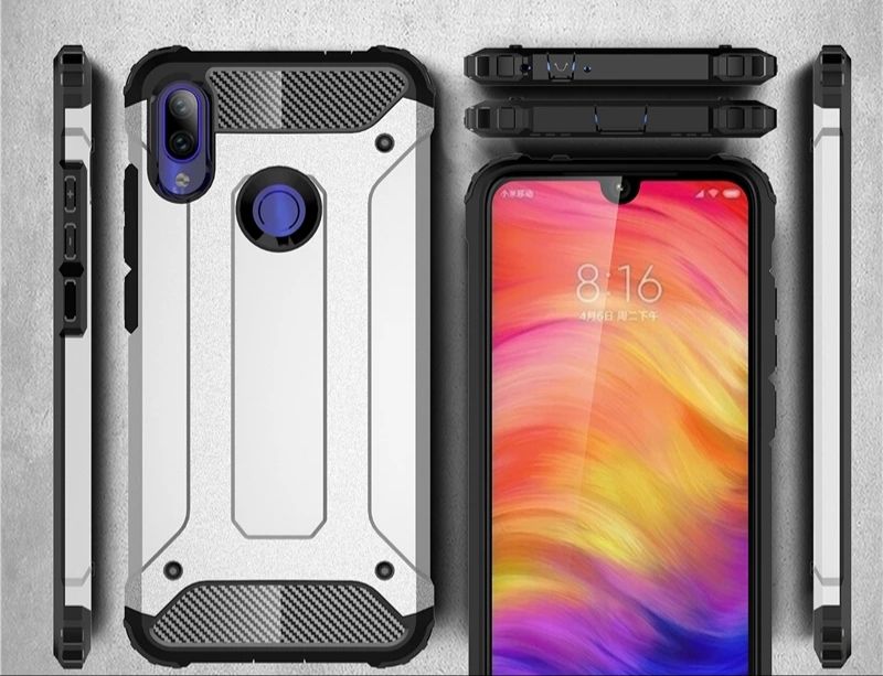 Удароустойчив Кейс Spigen за Xiaomi Redmi 9S Pro 9A Note 9 8 8T 7 6 5