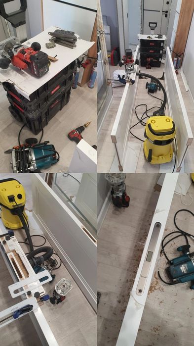 Установка межкомнатных дверей