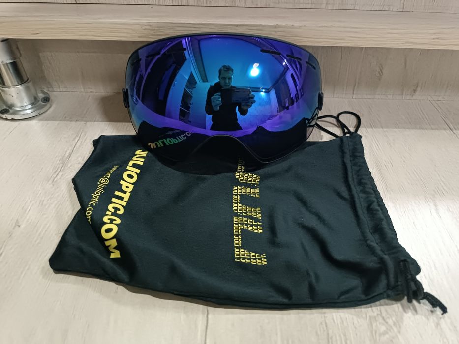 Маска лыжная в чехле