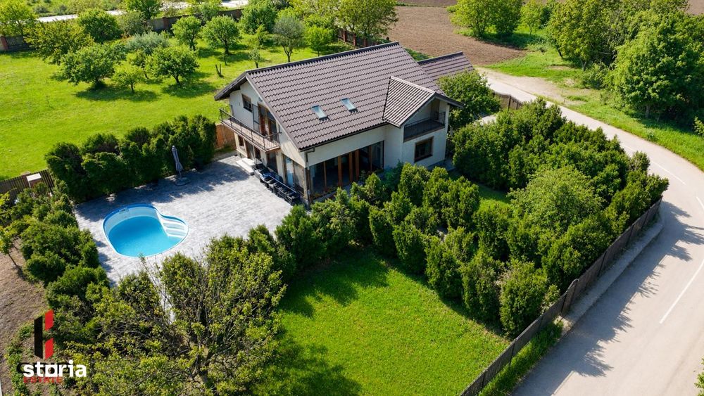 Casa Individuala Piscina Snagov 5 Camere 770 mp teren liber Piscina