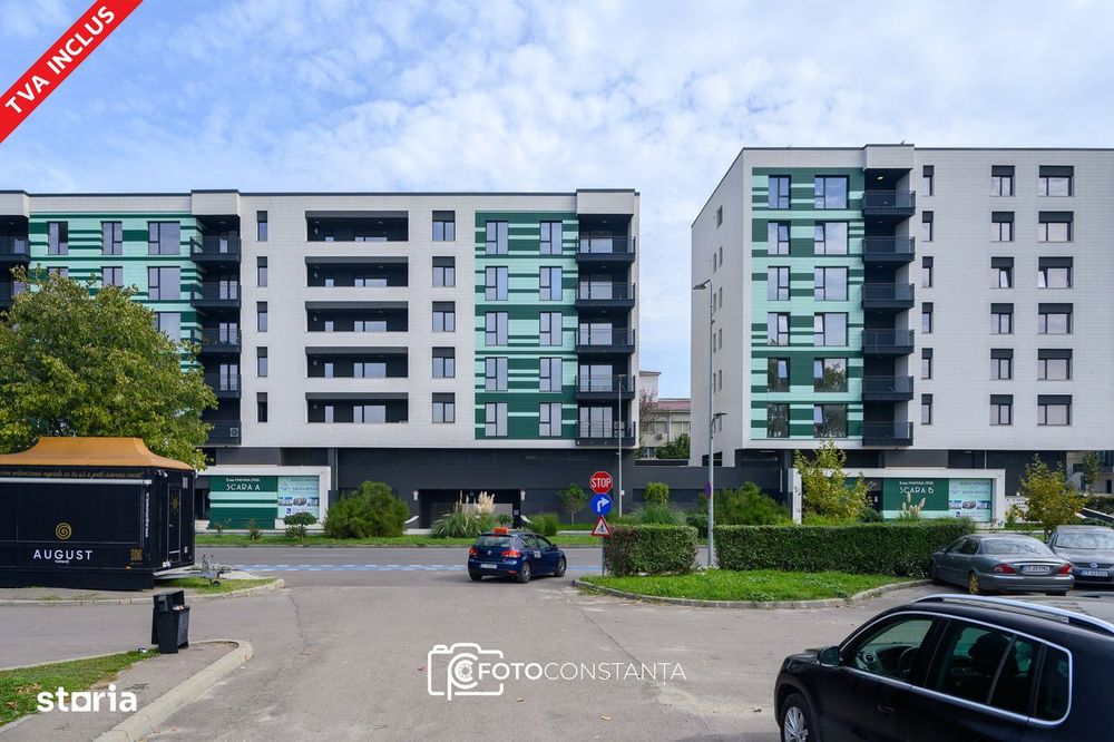 #Apartament cu vedere la mare · bucătărie separată 15.6m² · bloc nou