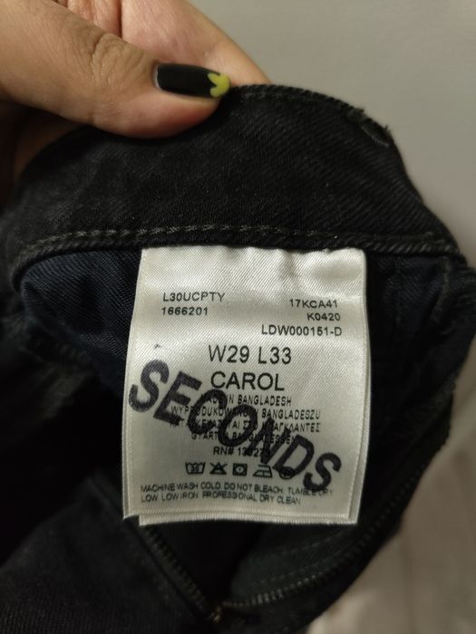 Черные джинсы Lee