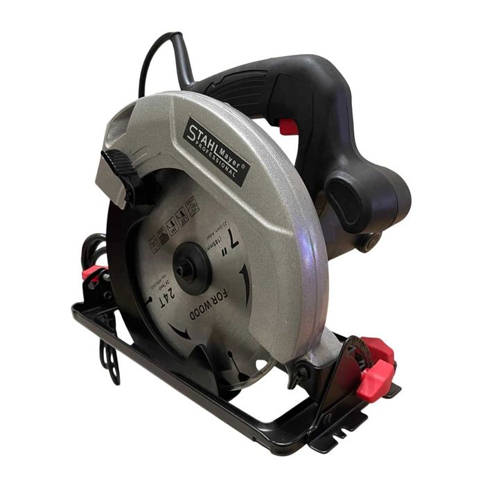 Електрически ръчен циркуляр 185мм 1800W StahlMayer