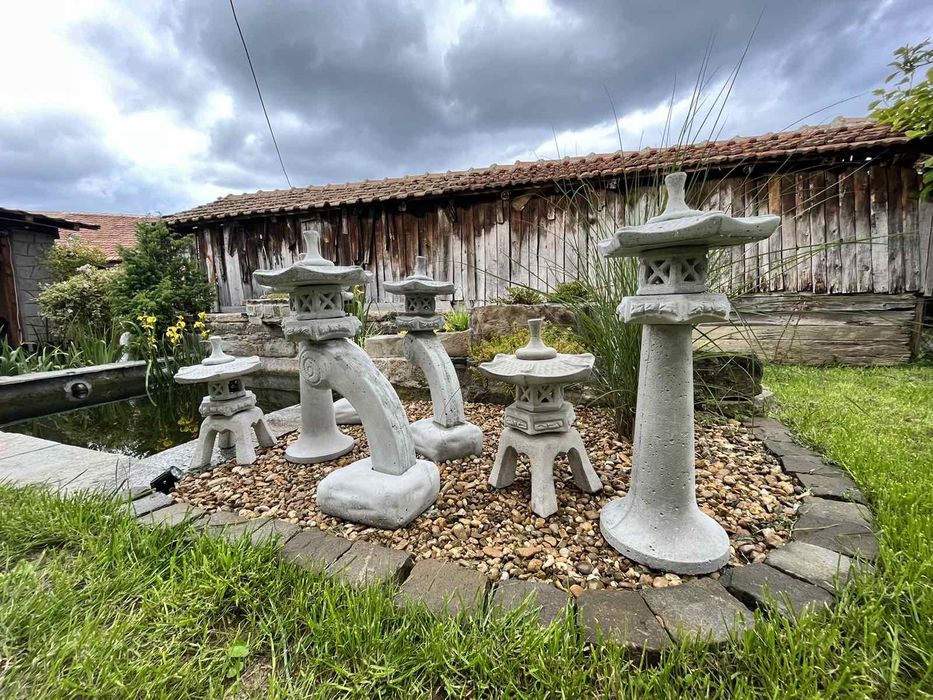 Градински/японски фенер 45/105см