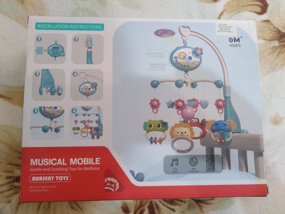 Музыкальные мобили для детской кроватки