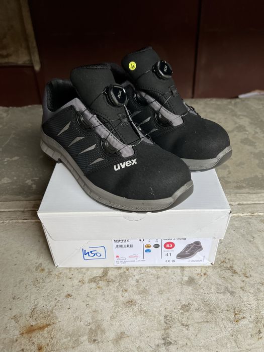 Vand pantofi protectie Uvex marimea 41 cu sistem BOA