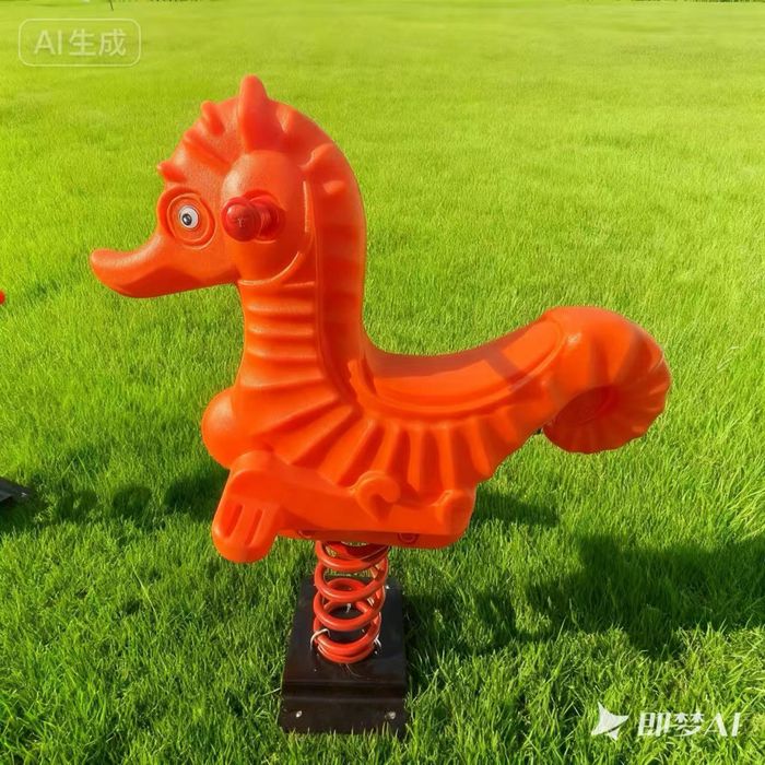 Игровые лошадки на пружине
