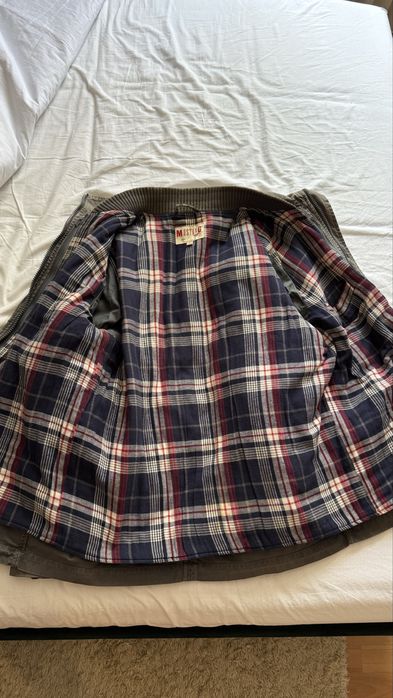 Geaca Mustang gri petrol