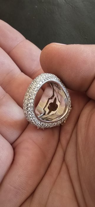 Inel dublu extraordinar argint