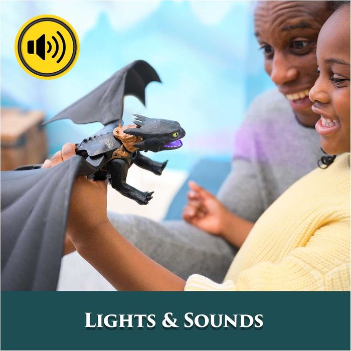 DreamWorks Dragons  Как приручить дракона с 60 звуками и реакциями