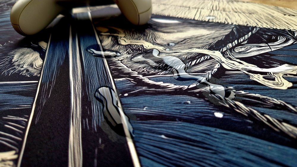 Deskmat Samurai Edition – Covoraș Gaming Premium 900×400 mm, Anti-Slip