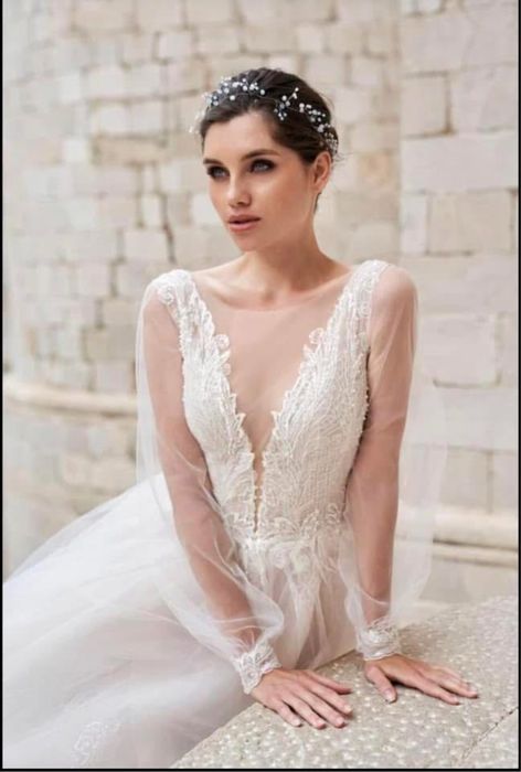 Роскошное свадебное платье