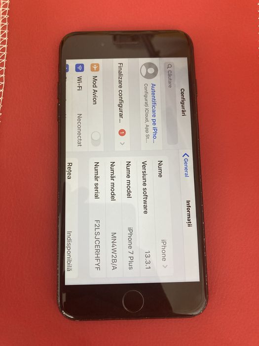 Iphone 7plus 256gb. iOS 13.3.1. Baterie 100%
