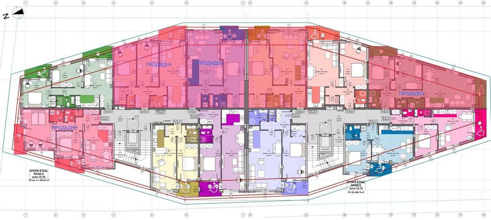 Апартаментите в новостроящи се блок гр. ПЕРНИК