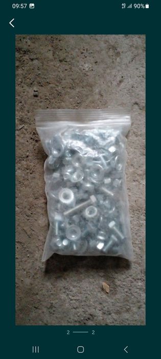 Гайка с болтом 10 ключ