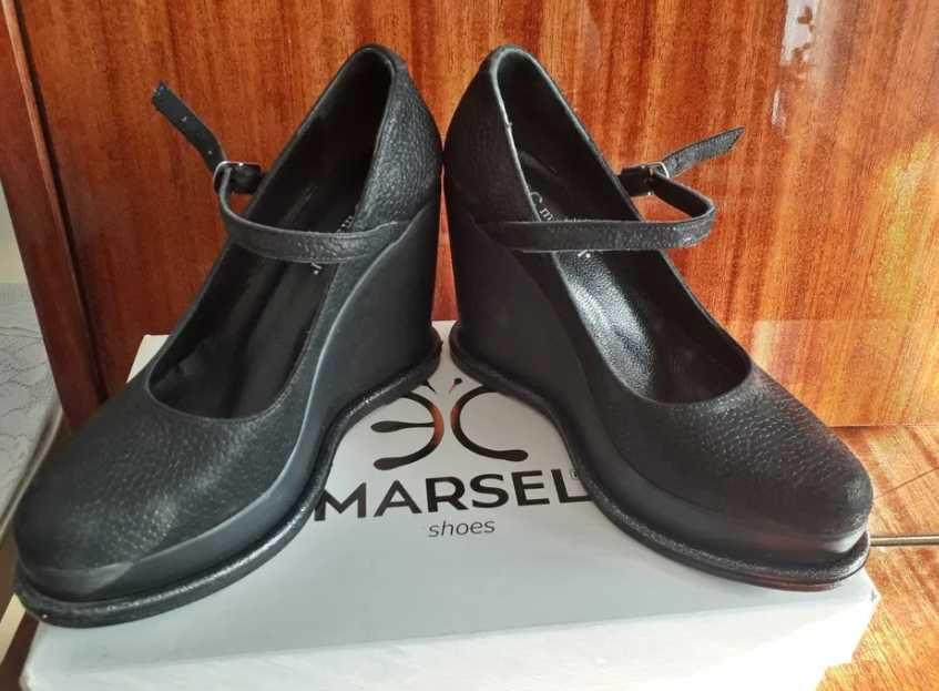 Продам кожаные туфли марки MARSEL 34 РАЗМЕР