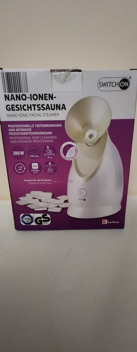 Sauna pentru fata cu Nano Ioni produs NOU
