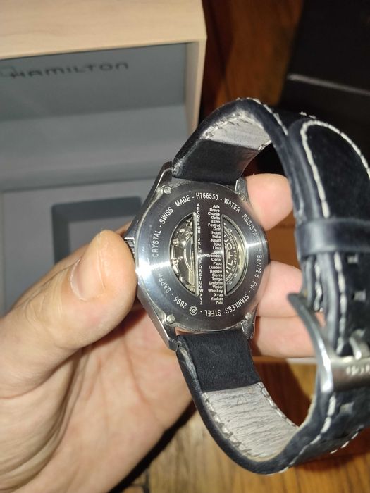 Ceas Hamilton Khaki Aviation QNE-Automatic-Pachet Complet(Cutie+Acte)