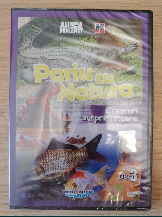 Pariu cu natura DVD 1 și 3 - Documentare ANimal Planet