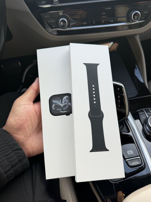 Apple Watch Series 11 46mm GPS + Cellular Jet Black NOU SIGILAT Factura Garantie 24 Luni