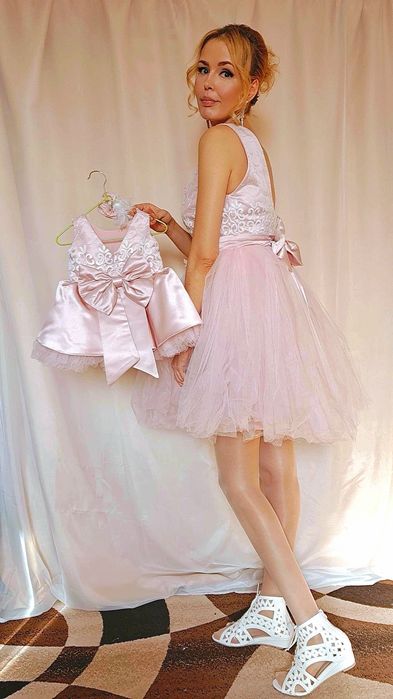 Платья для мамы и дочки