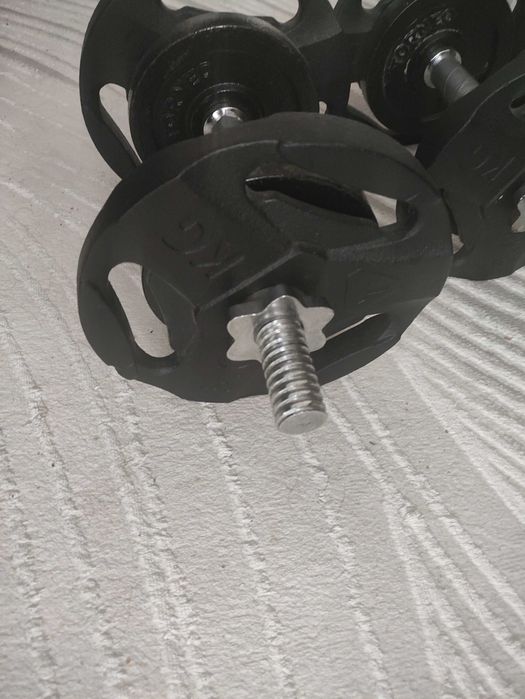 Продам гантели Torneo (2 по 17 кг)