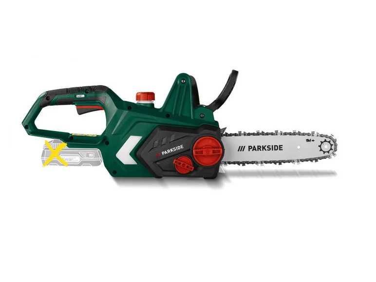 Нова Акумулаторна Резачка Верижен Трион PARKSIDE 20V Германия