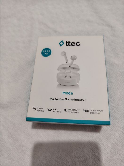 Безжични Блутут слушалки Ttec чисто нови