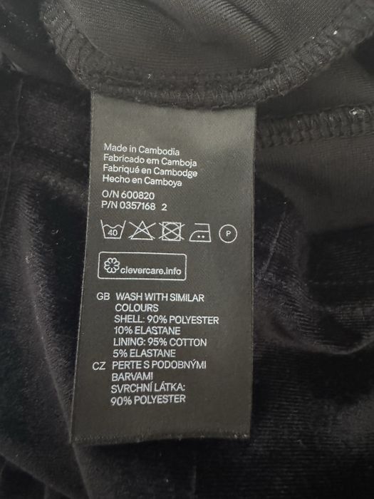 Черна рокля H&M