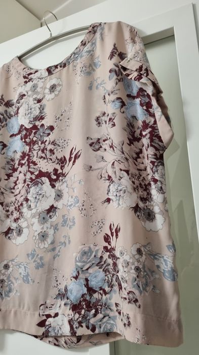 Bluza Next roz floral bordo 14