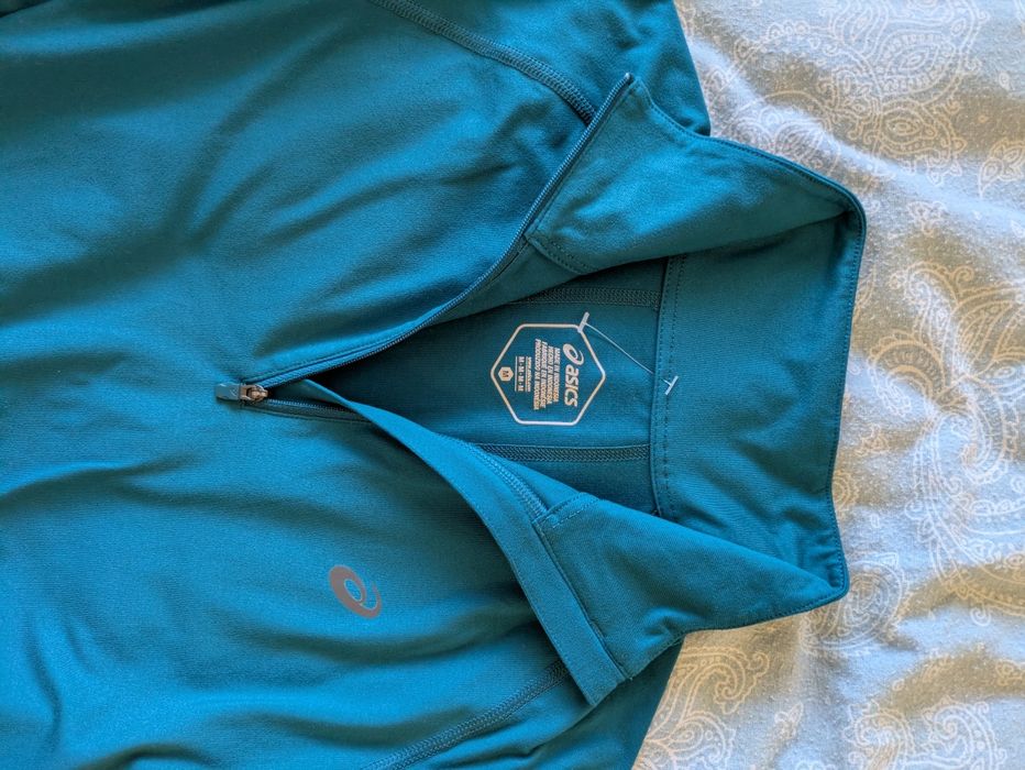 Asics bluză sport winter 1/2 zip top men M