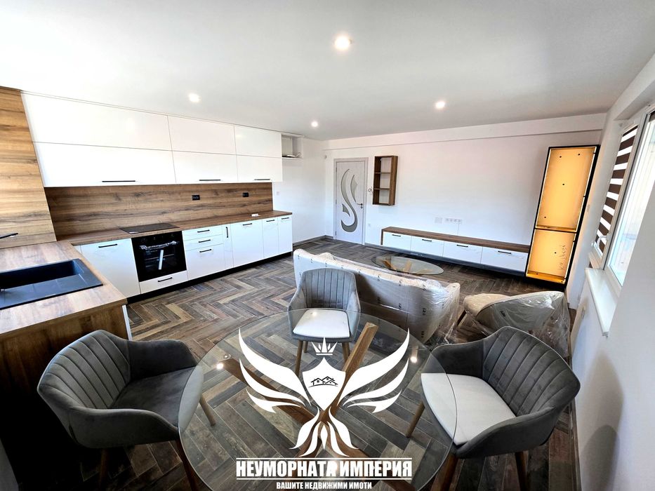 Под наем нов тристаен 130кв., 6 ет. в гр.Асеновгрд, широк център