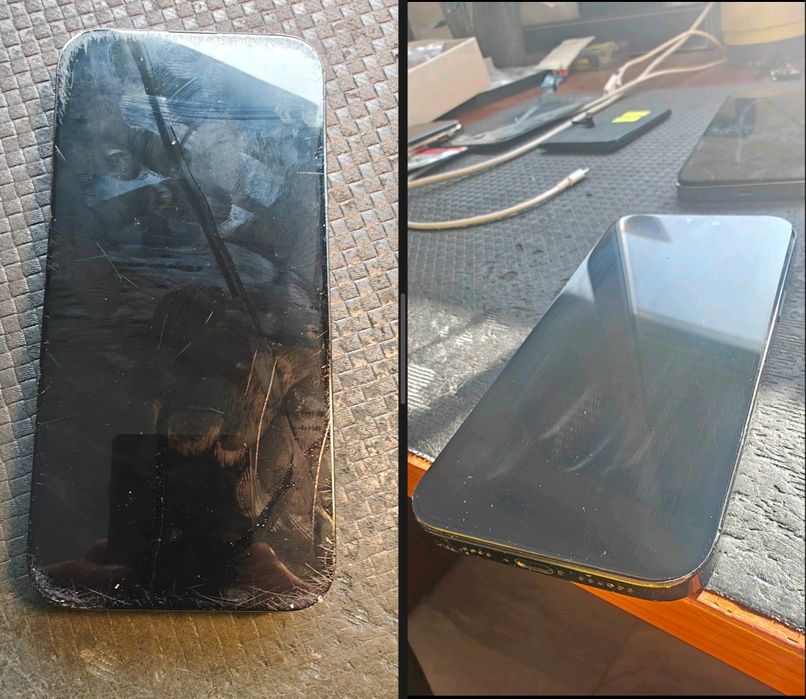 Полиране на дисплеи за iPhone и Apple Watch