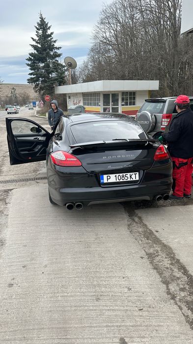 Панамера 970 предна, задна броня, фарове, джанти, зимни гуми, фланци