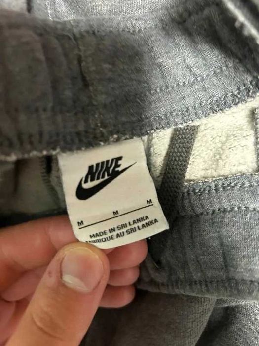 Pantaloni Nike Gri Wide-Leg Gri