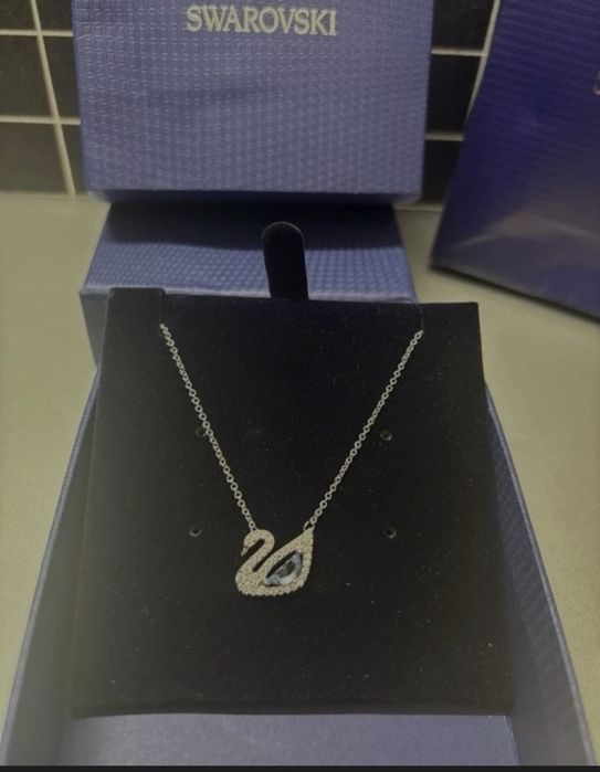 Колие Swarovski blue