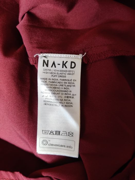 Rochie NA-KD cu talie elastică/ 38(M)