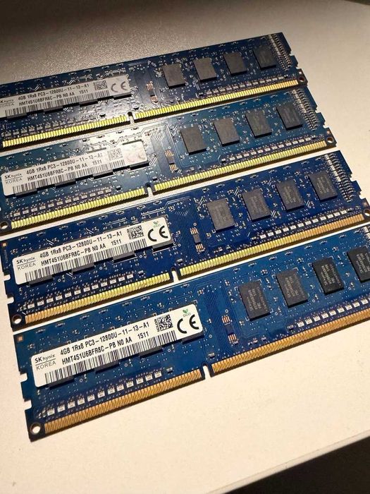 16 GB DDR3-RAM 240-pin 1Rx8 PC3-12800U non-ECC 'Hynix HMT451U6MFR8C-PB N0 AA