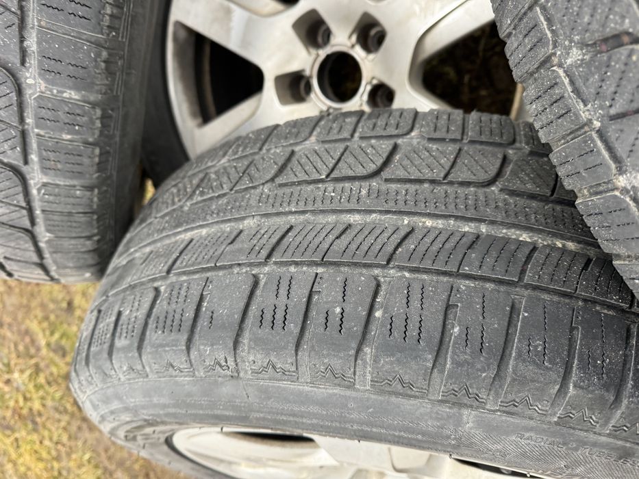 Jante / Roti -  Audi  -Cauciucuri Iarna 2023 - R17 - Folosite o iarna