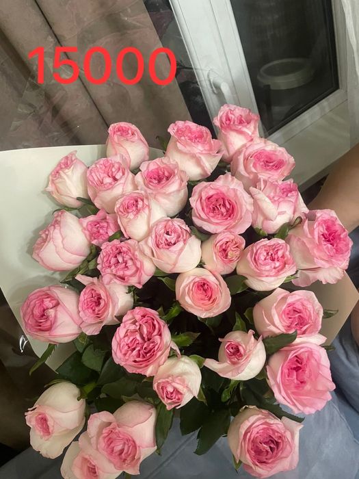 Срочно цена договорная!Букет цветов свежие розы