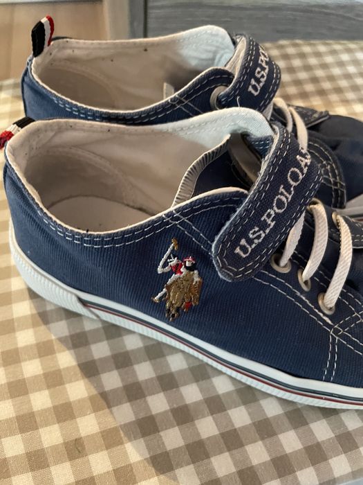 Платнени детски обувки Polo