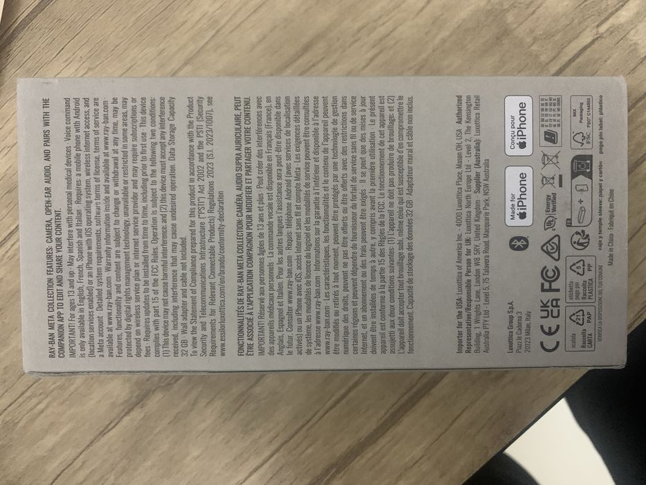 Rayban meta ochki s50 yangi 2 ta bor