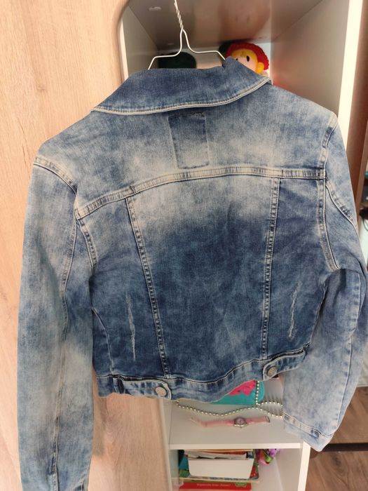 Дамско дънково яке